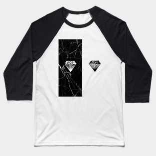 Black and white diamond Baseball T-Shirt